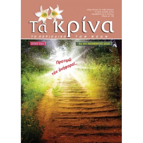 ΤΕΥΧΟΣ 391 Νοέμβριος 2020
